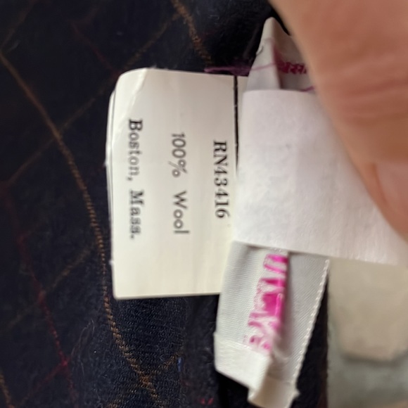 Century of Boston wool check skirt - Picture 4 of 7